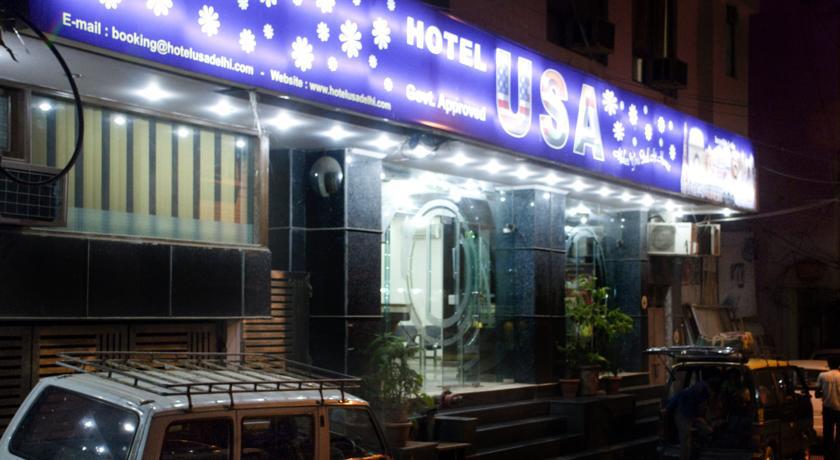 Hotel Usa Neu-Delhi Exterior foto